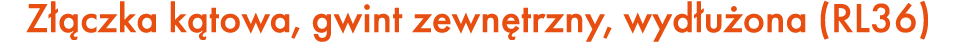 Z czka k towa, gwint zewn trzny, wyd u ona (RL36)